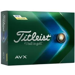 Titleist AVX Golf Balls Yellow 2022 (1 Dozen)