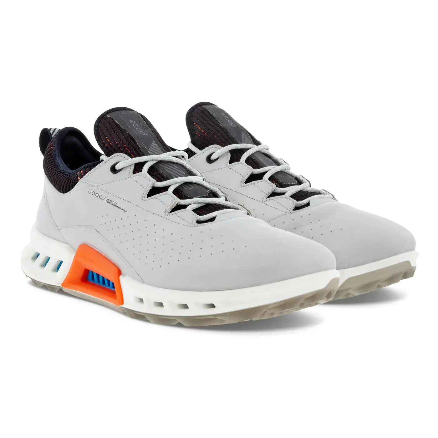 Ecco Men's Biom C4 Golf Shoes - Concrete/Black - Image 3