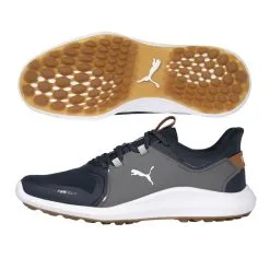 Puma IGNITE FASTEN8 Golf Shoes Navy Blazer/Silver/Quiet Shade (On-Sale)