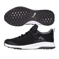 Puma Fusion EVO Golf Shoes Black/Grey (On-Sale)
