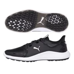 Puma Men's Ignite Fasten8 Pro Golf Shoes - Black/White (On-Sale)