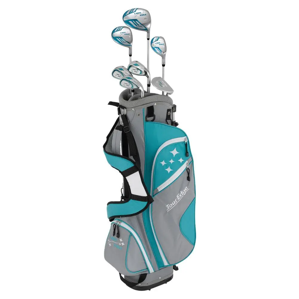 Tour Edge Lady Edge Complete Golf Set Full Set Right Hand W/ Stand Bag