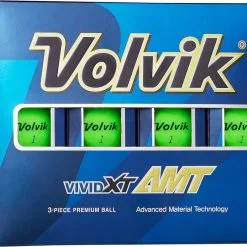 Volvik 2021 Vivid XT AMT Matte Finish Golf Balls (1 Dozen)