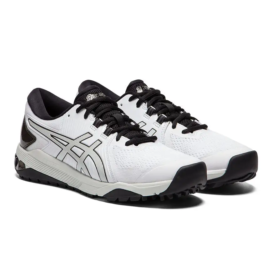 Asics Gel Course Glide Mens Golf Shoes White/Polar Shade (On-Sale)
