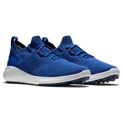 FootJoy FJ Flex XP Mens Golf Shoes Blue/White 56268 (PREVIOUS SEASON STYLE)
