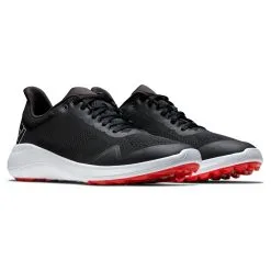 FootJoy Flex Golf Shoes Black/White/Red 56141