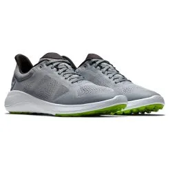 FootJoy Flex Golf Shoes Grey/Lime 56142