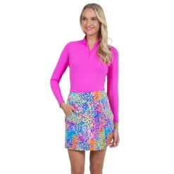 IBKUL Womens Camille Print Skort - 29076