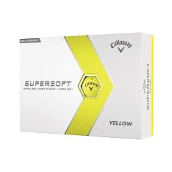 Callaway Supersoft Yellow Golf Balls 2023 (1 Dozen)