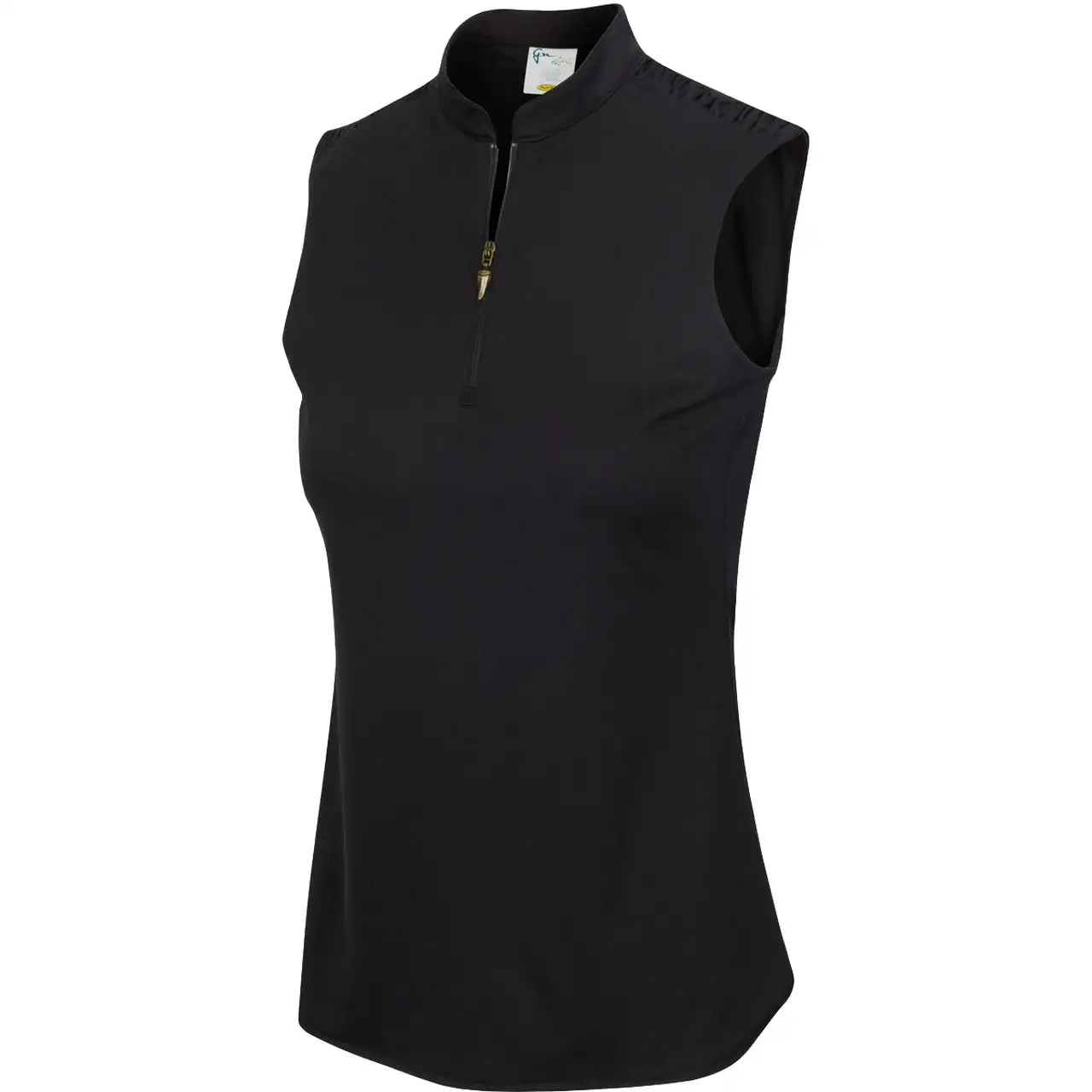 Greg Norman Women ML75 2Below Mandarin Collar Sleeveless Polo