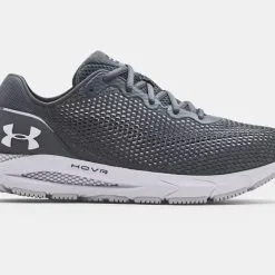 Under Armour HOVR Sonic 4 Running Shoe Sneaker 3023543-104 Pitch Gray/White