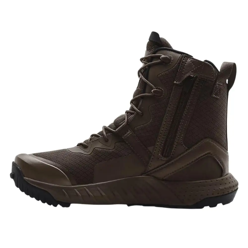 Under Armour Men's UA Micro G Valsetz Zip Leather Waterproof Tactical Boots - Image 2