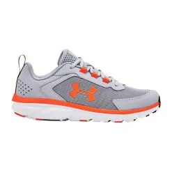 Under Armour Boys' Grade School UA Assert 9 Running Shoes - Mod Gray/White