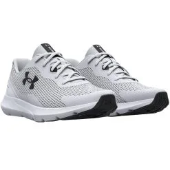 Under Armour Men's Surge 3 Running Shoe - White/Black
