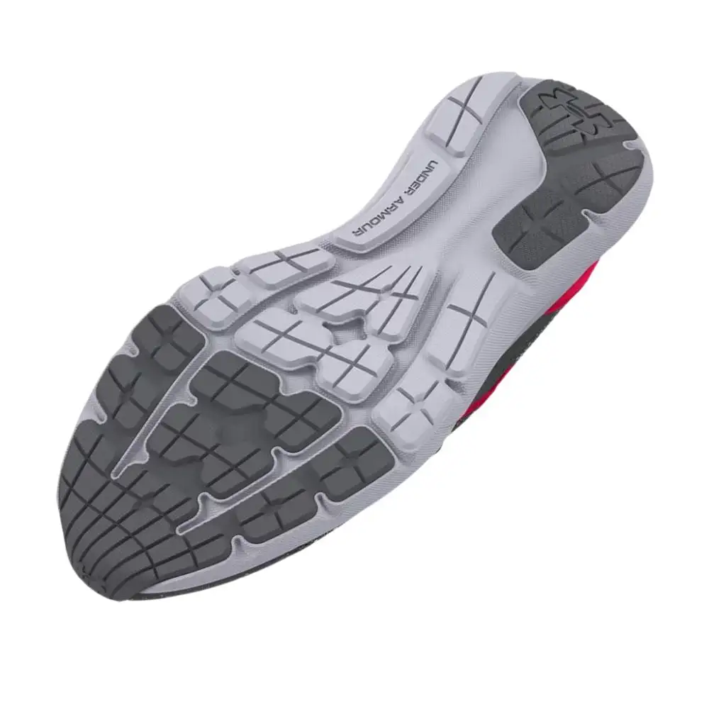 Under Armour Men's Surge 3 Running Shoe - Pitch Gray/Red (On-Sale) - Image 5