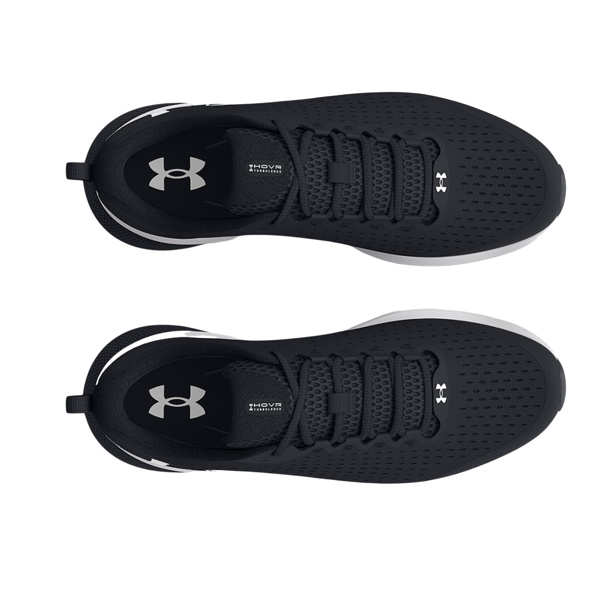 Under Armour UA HOVR Turbulence Running Shoes - Black/Jet Gray - Image 5