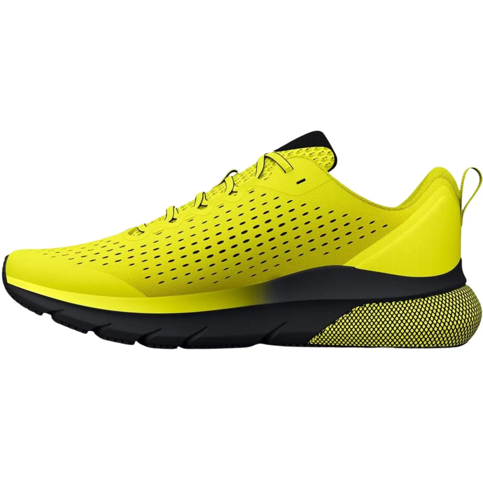 Under Armour UA HOVR Turbulence Running Shoes - Yellow/Black (On-Sale) - Image 2