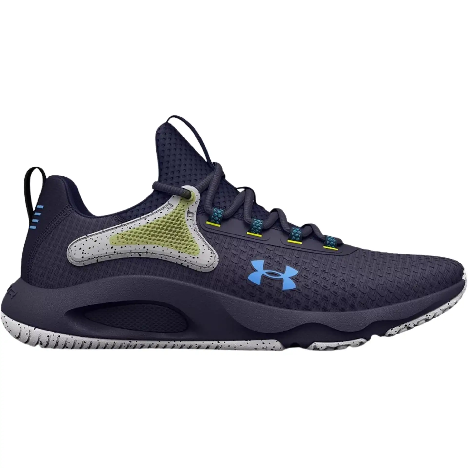 Under Armour Men's UA HOVR Rise 4 Training Shoes - Steel/Navy