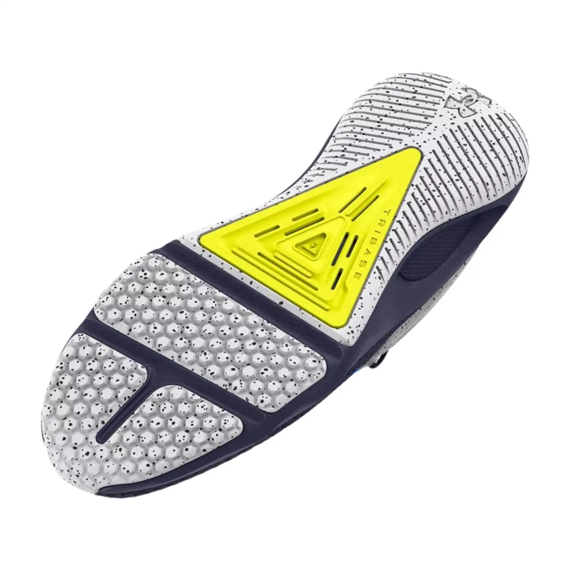 Under Armour Men's UA HOVR Rise 4 Training Shoes - Steel/Navy - Image 4