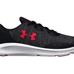 Under Armour Men's UA Charged Pursuit 3 Twist Running Shoes - Black Radio Red (On-Sale)
