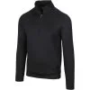 Greg Norman Stretch Jacquard 1/4 Zip Mock Pullover