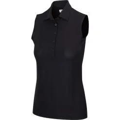 Greg Norman Women's Sleeveless Freedom Micro Pique Polo