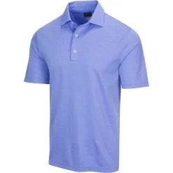 Greg Norman Men's ML75 Microlux 2Below Stripe Polo