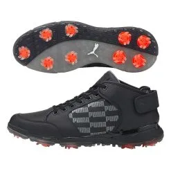 Puma Mens Proadapt Delta Mid Golf Shoes Black/Quiet Shade