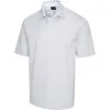 Greg Norman Men's ML75 Microlux 2Below Yarn Dye Stripe Polo