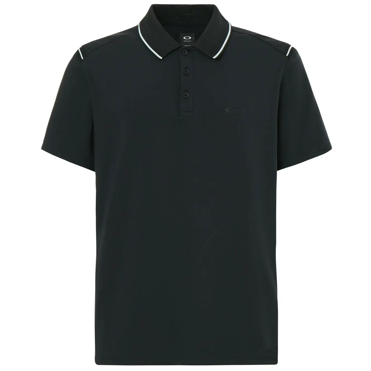 Oakley Ribbed Details Polo Golf Shirt - Image 2