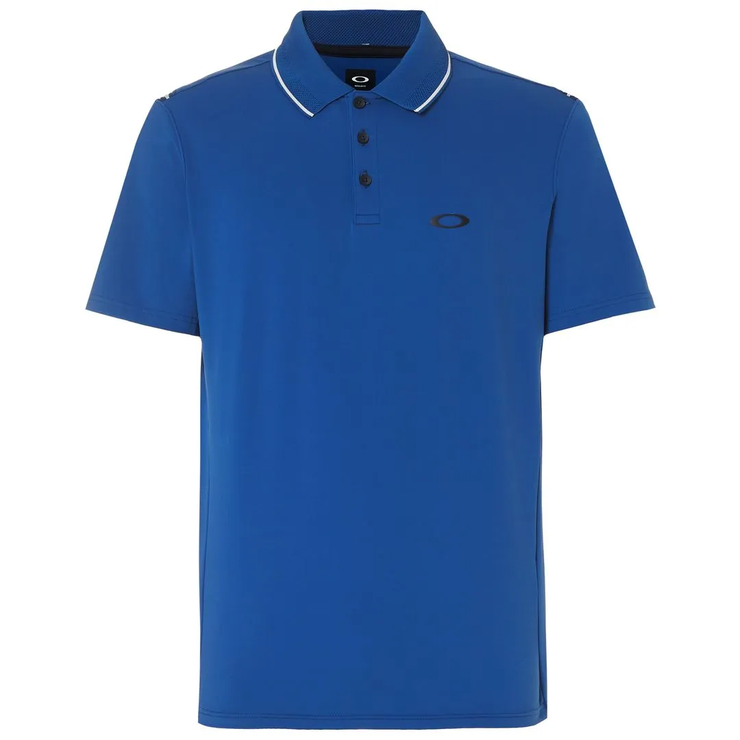 Oakley Ribbed Details Polo Golf Shirt