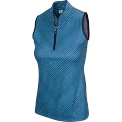 Greg Norman Women's ML75 2Below Sleeveless Polo 2021