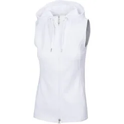 Greg Norman Women's Jacquard Hooded Vest 2021