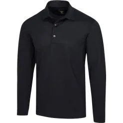 Greg Norman Men's Freedom Long Sleeve Pique Polo
