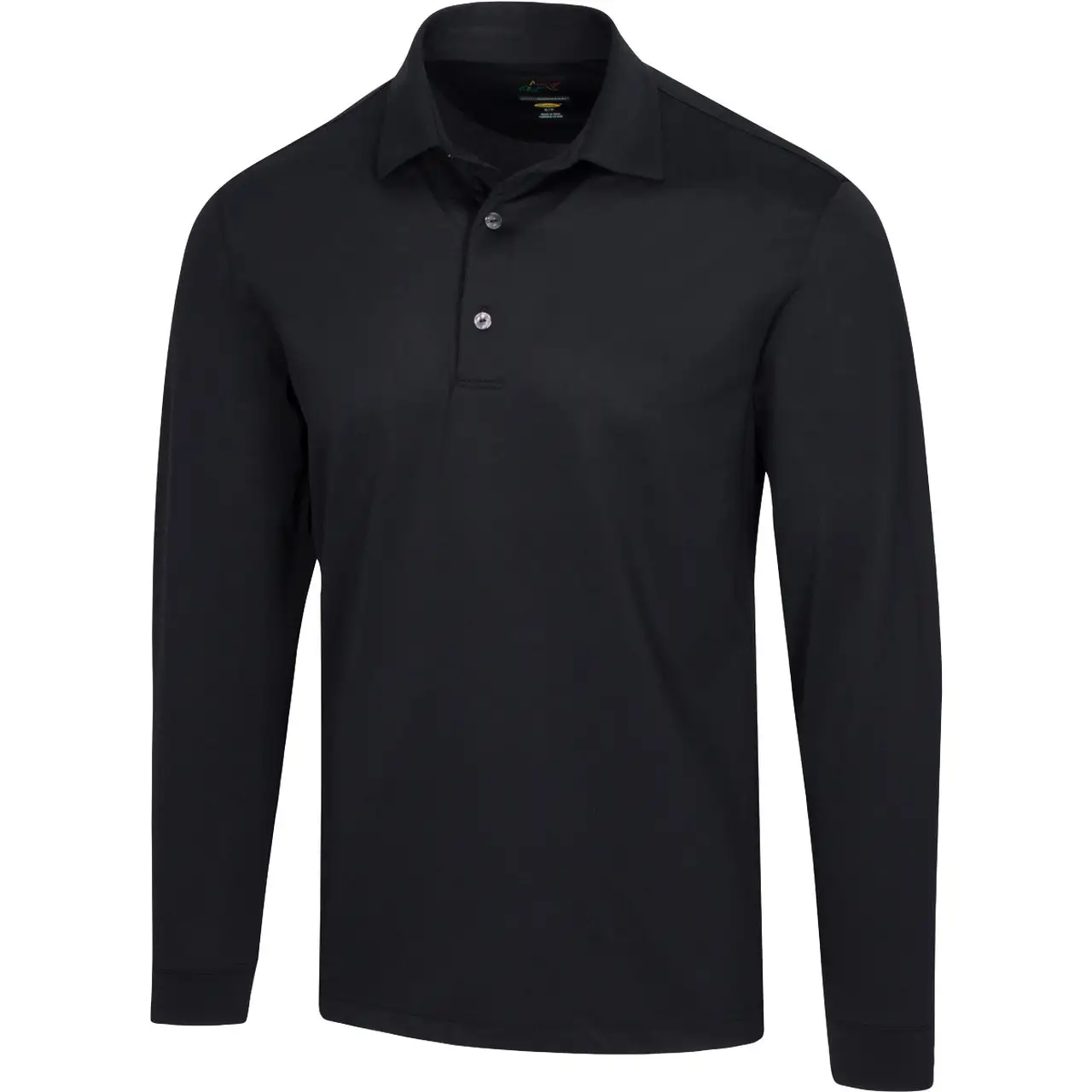 Greg Norman Men's Freedom Long Sleeve Pique Polo