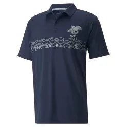 Puma Men's Cloudspun Oasis Golf Polo 2022 (On-Sale)