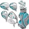 Tour Edge Lady Edge Complete Set Turquoise Right Hand Petite (-1")