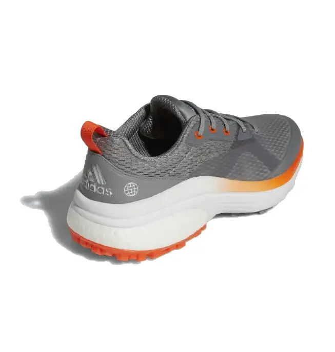 Adidas Men's Solarmotion Spikeless Golf Shoes - Grey Three/Orange - Image 2