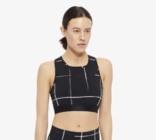 J.Lindeberg J. Lindeberg Alexis Printed Jersey Sports Bra Top
