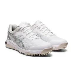 Asics Gel Course Ace Womens Golf Shoes White/Pure Silver