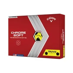 Callaway Chrome Soft Truvis Yellow Golf Ball 2022