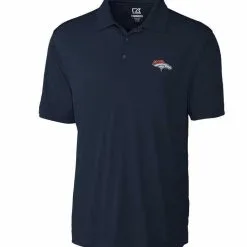 NFL Denver Broncos Cutter & Buck Drytec Northgate Polo Size Medium