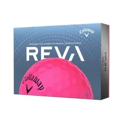 Callaway REVA Pink Golf Balls 2023 (1 Dozen)