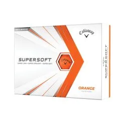 Callaway Supersoft Matte Orange Golf Balls (1 Dozen)