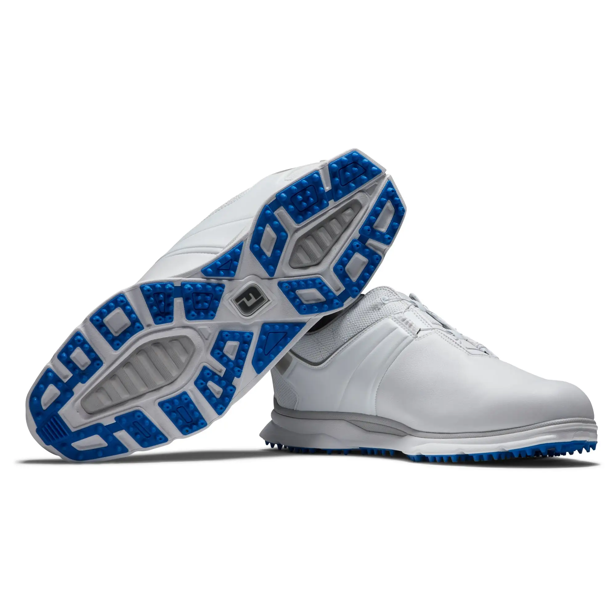 FootJoy Pro|SL BOA Golf Shoes 53078 White/Light Blue - 2022 - Image 2