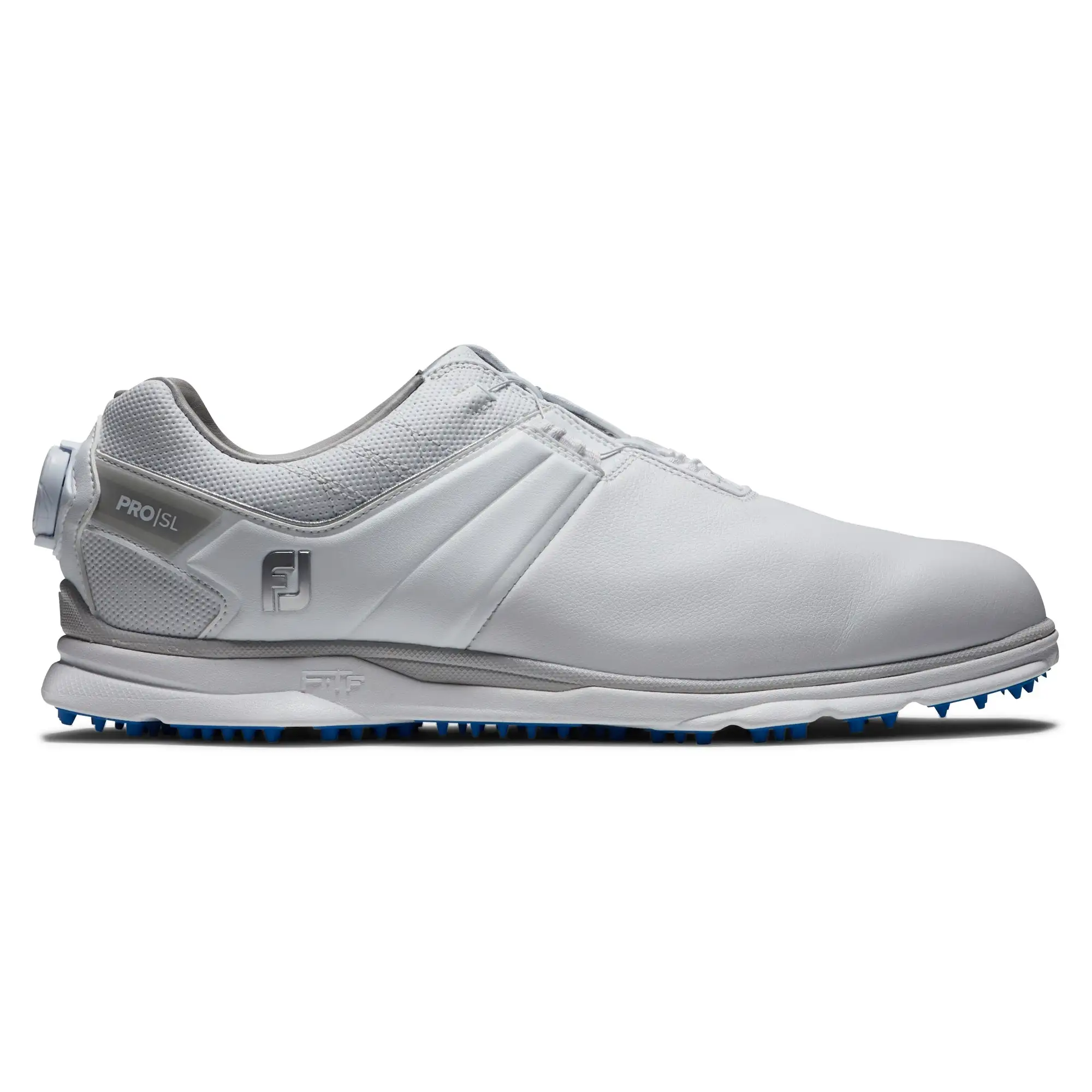 FootJoy Pro|SL BOA Golf Shoes 53078 White/Light Blue - 2022 - Image 4