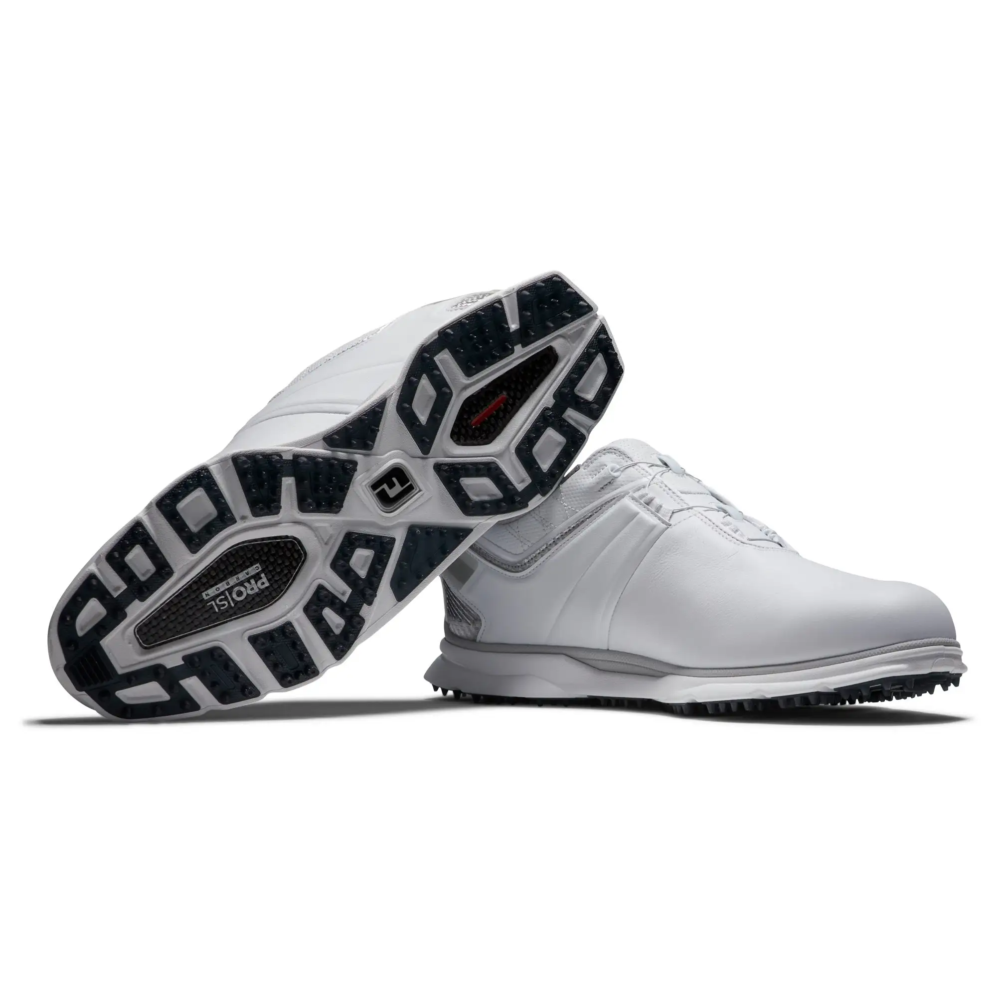 FootJoy Pro|SL Carbon BOA Golf Shoes 53085 White/Silver - 2022 - Image 2