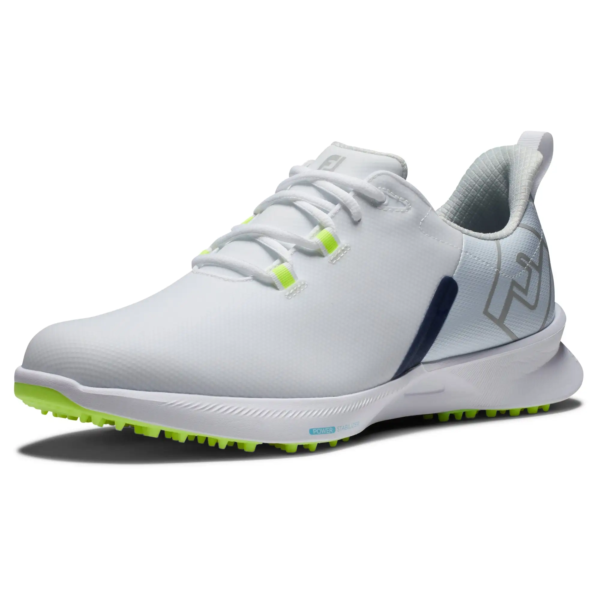 FootJoy Fuel Men's Golf Shoes 55453 - White/Navy/Green