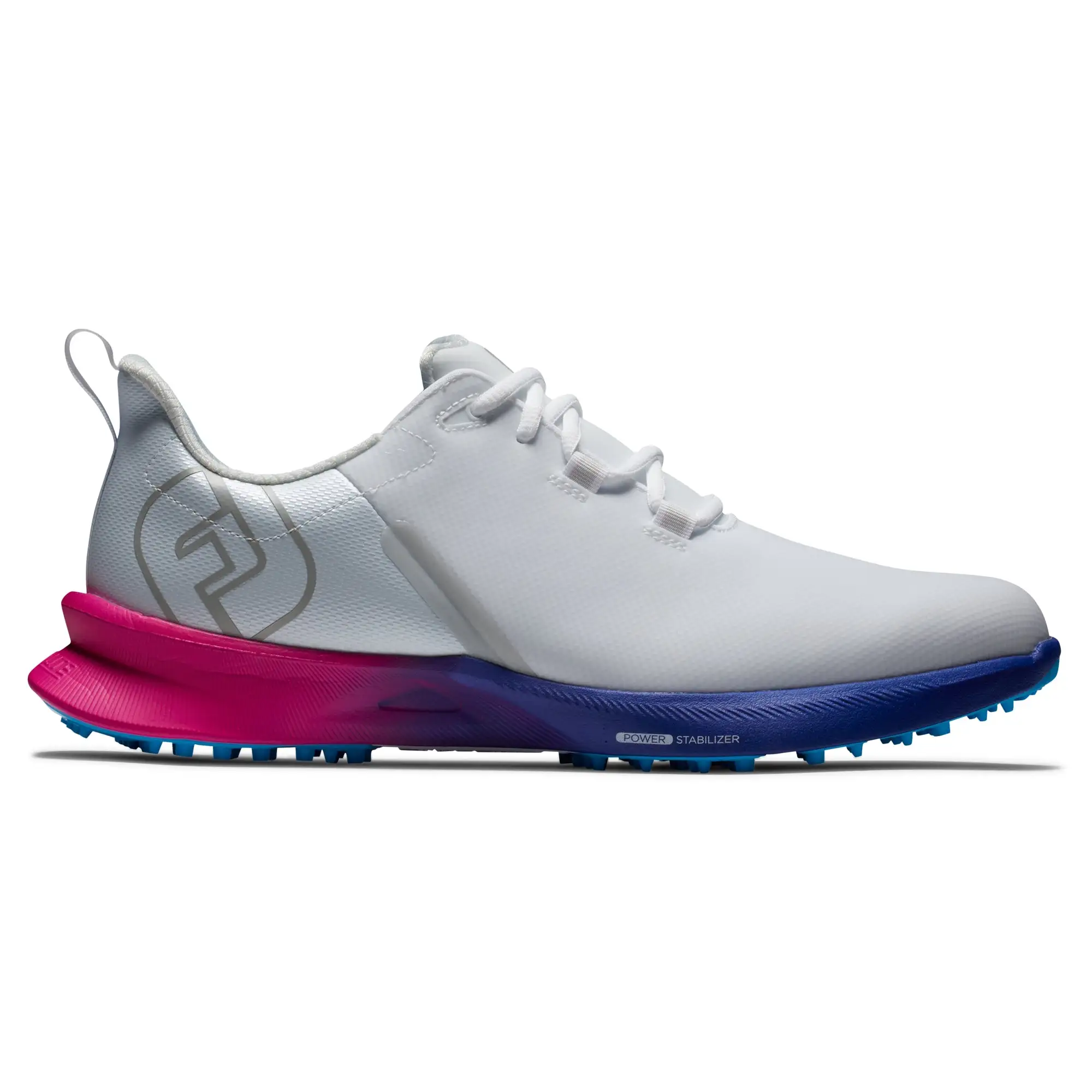 FootJoy Fuel Men's Golf Shoes 55455 - White/Pink/Blue - Image 2