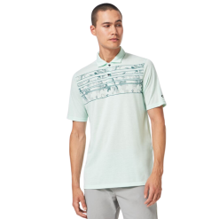 Oakley Azalea Stripe Polo Golf Shirt